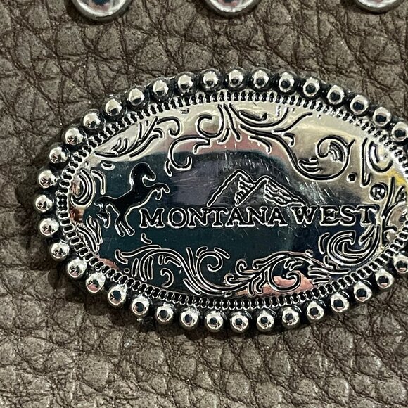 Montana West Shoulder Concealed Carry Purse / Bag Fringe Cowgirls Rodeo Western - Picture 3 of 16